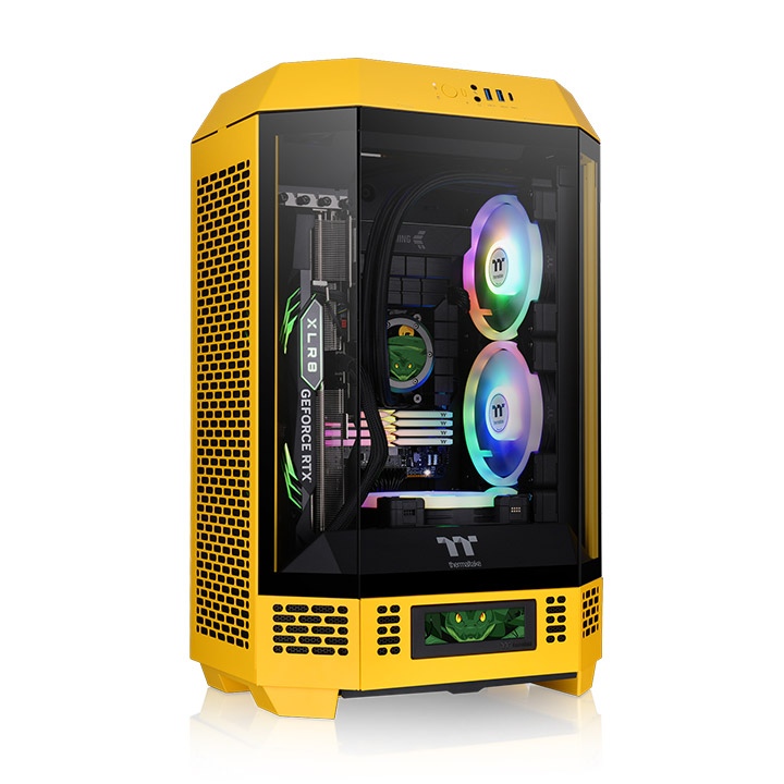 ATX Micro Tower Case Thermaltake The Tower 300 Bumblebee