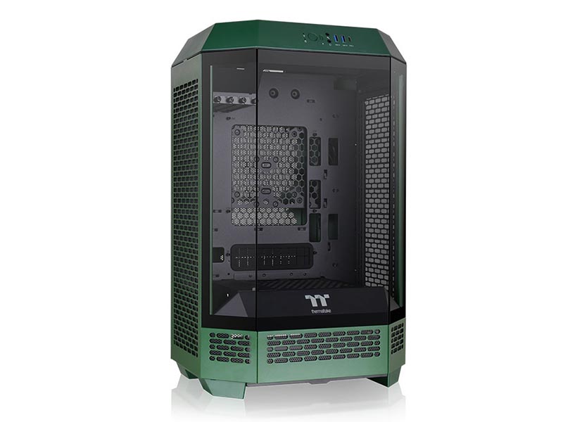 ATX Micro Tower Case Thermaltake The Tower 300 Racing Green