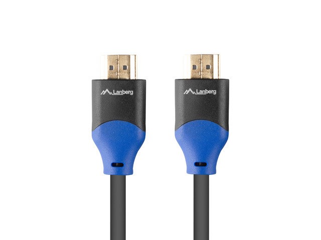 Cable HDMI M/M 3m v.2.0 4K with ethernet CU Black Lanberg