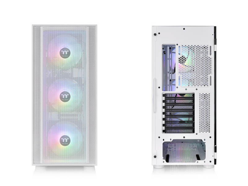 ATX Mid Tower Case Thermaltake H570 TG ARGB Snow Mid Tower Chassis