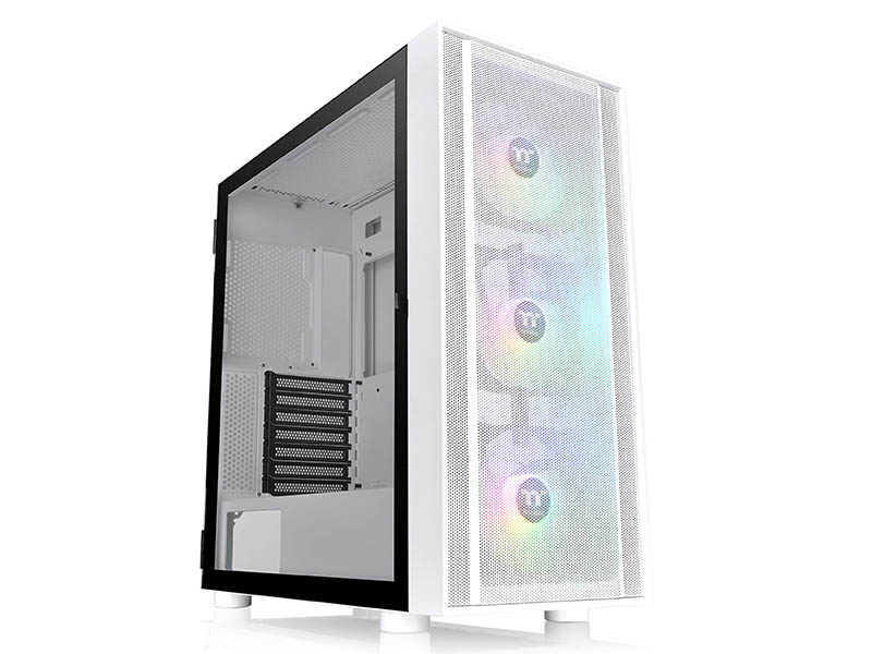 ATX Mid Tower Case Thermaltake H570 TG ARGB Snow Mid Tower Chassis