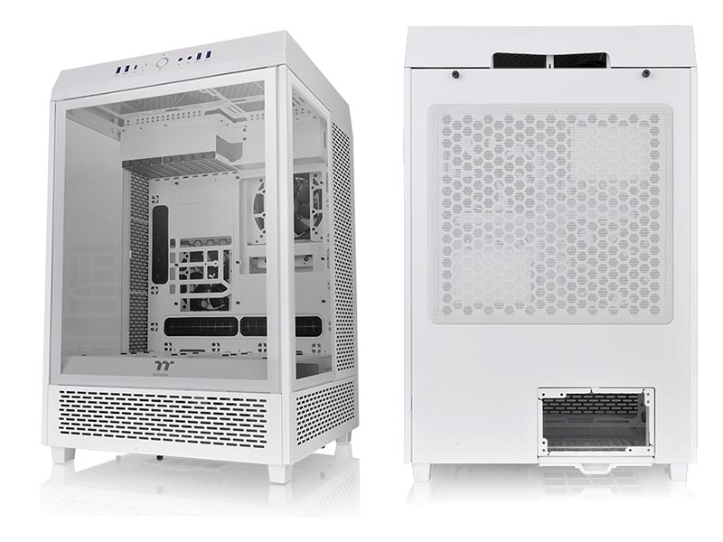 ATX Mid Tower Case Thermaltake The Tower 500 Snow White