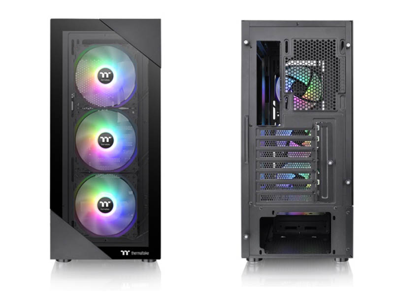 ATX Mid Tower Case Thermaltake View 200 TG ARGB Black