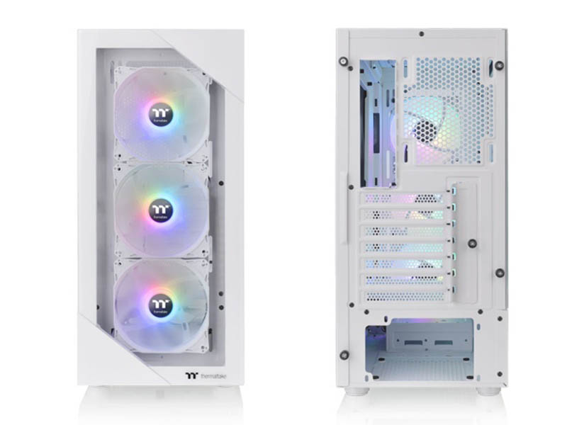 ATX Mid Tower Case Thermaltake View 200 TG ARGB Snow