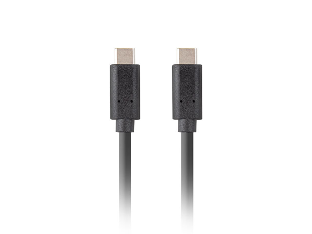 Cable USB 3.1 Type-C to Type-C 1.8m Lanberg 100W 4K 60HZ Black