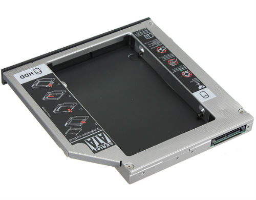 SSD/HDD Caddy for notebook ODD slot 9.5mm