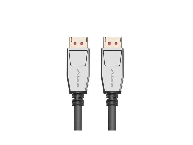 Cable DisplayPort M/M 1.8m Lanberg 8K V1.4