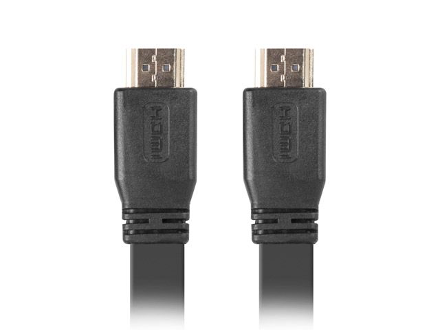 Cable HDMI M/M 1.8m v.2.0 4K Lanberg Flat with High Speed Ethernet