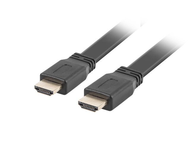 Cable HDMI M/M 1.8m v.2.0 4K Lanberg Flat with High Speed Ethernet