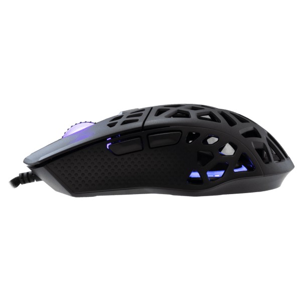 Mouse White Shark Gaming Caradoc 7200dpi RGB Black