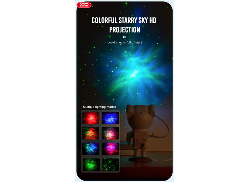 Projector XO LED CF01 Astronaut Star and Galaxy