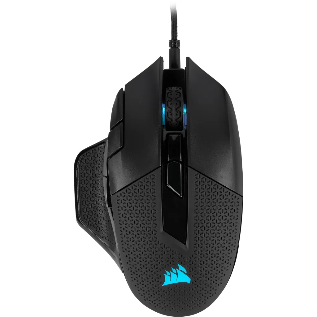 Mouse Corsair Night Sword RGB Tunable FPS/MOBA Gaming