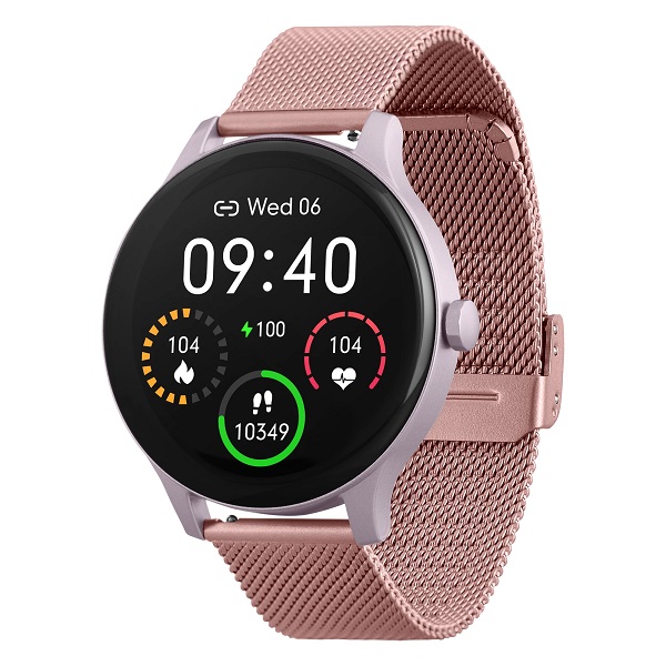 Smartwatch Garett Classy Pink Steel