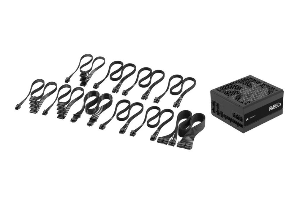PSU 850W Corsair RMx Series RM850x 80 Plus Gold Fully Modular, PCIe Gen 5.1 Ready 12VHPWR