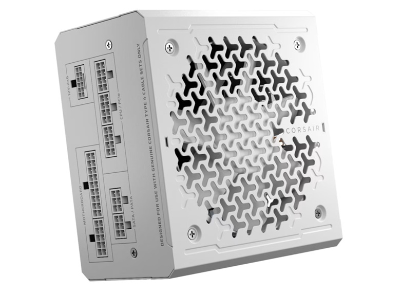 PSU 850W Corsair RM850e 2025 80 Plus Gold Fully Modular White