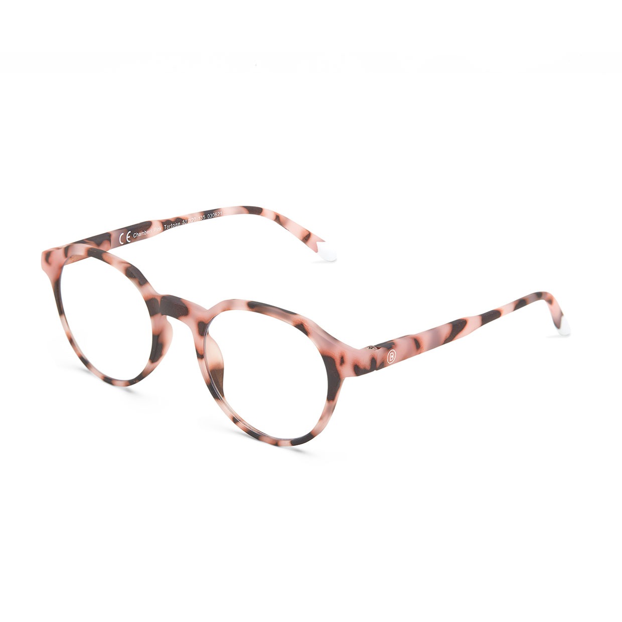 Glasses Barner Chamberi Pink Tortoise w/Blue Light Protection