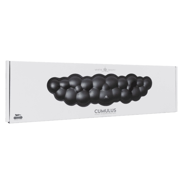 White Shark Keyboard Wrist Rest KP-011 Cumulus Black
