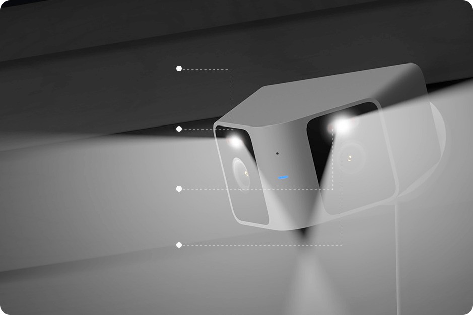 Xiaomi Mi Wireless Outdoor Home Security IP DUAL Camera CW100