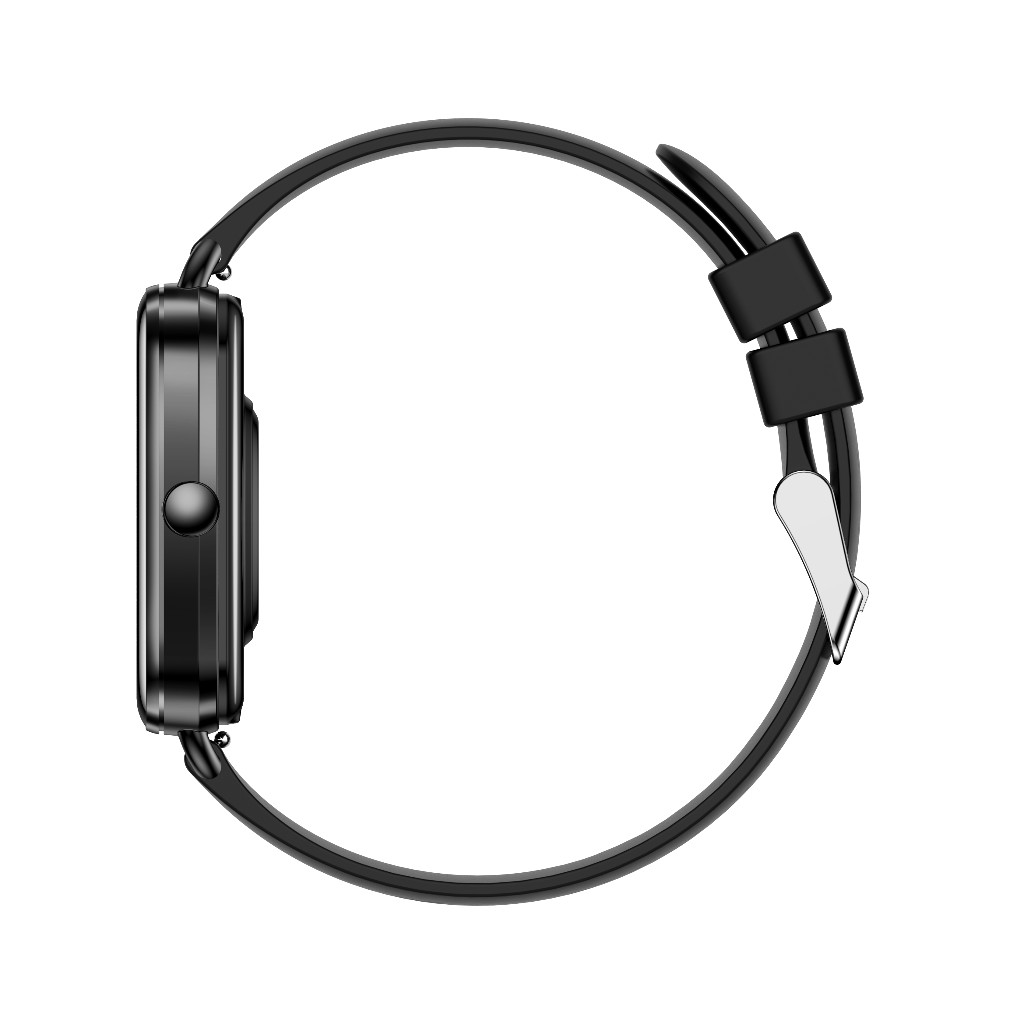 North Edge Healthcare Watch DA02 Amoled Black with Screen Health Monitoring, Bluetooth Call