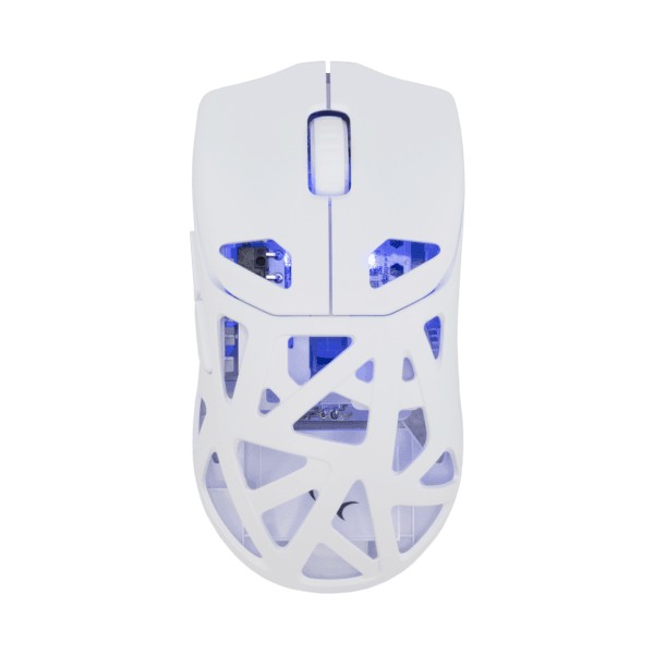 Mouse White Shark Premium Gaming Wireless Dagonet 24000 DPI RGB White