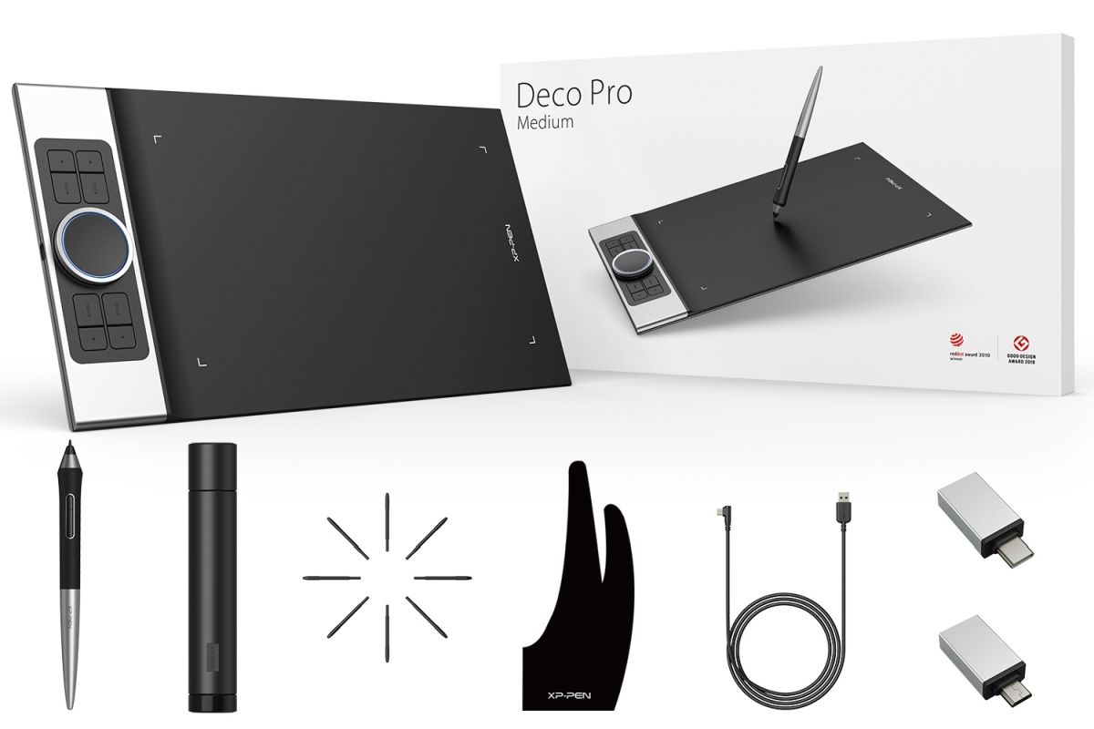 Pen Tablet XP-PEN Deco Pro Medium 8192 Pressure Levels