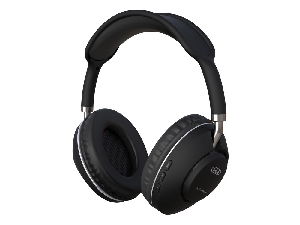 Headphones Trevi DJ 12E42 Bluetooth w/Mic Black