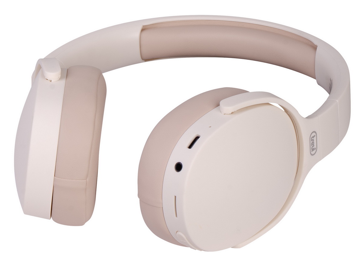 Headphones Trevi DJ 12E45 Bluetooth w/Mic Cream