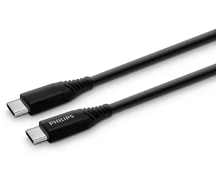 Cable USB 2.0 Type-C to Type-C 2m Philips Premium Braided
