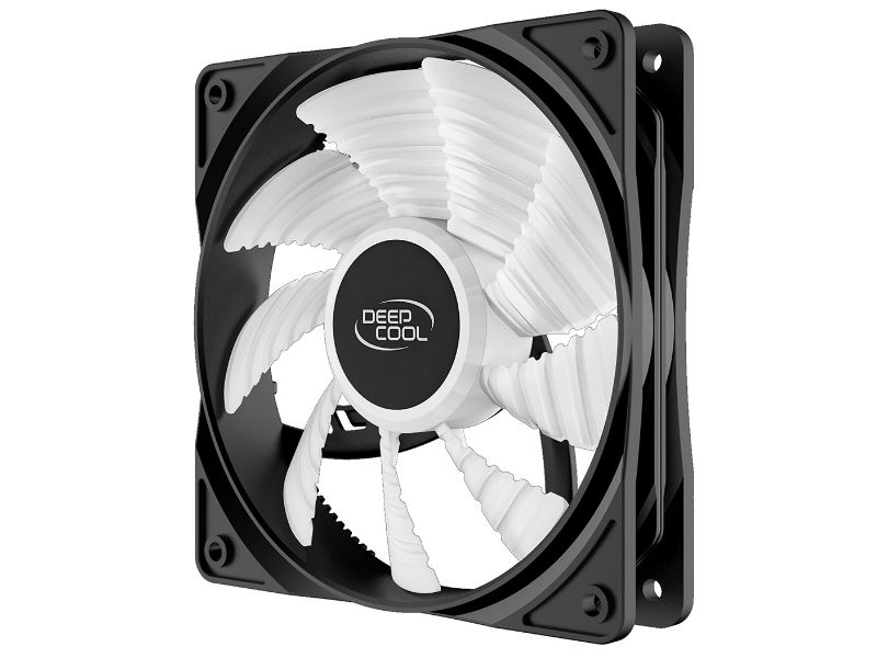 Case Fan 120x120x25 Deepcool RF120W 1300rpm White LED