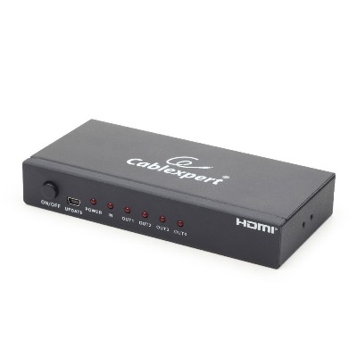HDMI Interface Spliter 4 Ports w/Signal Amplifier Cablexpert v1.4