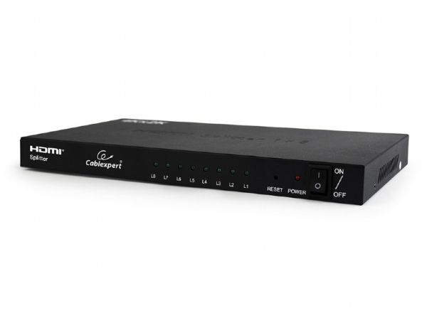 HDMI Interface Spliter 8 Ports w/Signal Amplifier Cablexpert DSP-8PH4-03