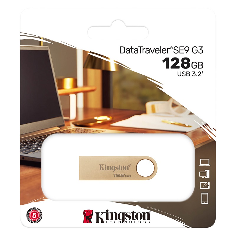 USB Drive 128GB Kingston DataTraveler SE9 G3 USB 3.2