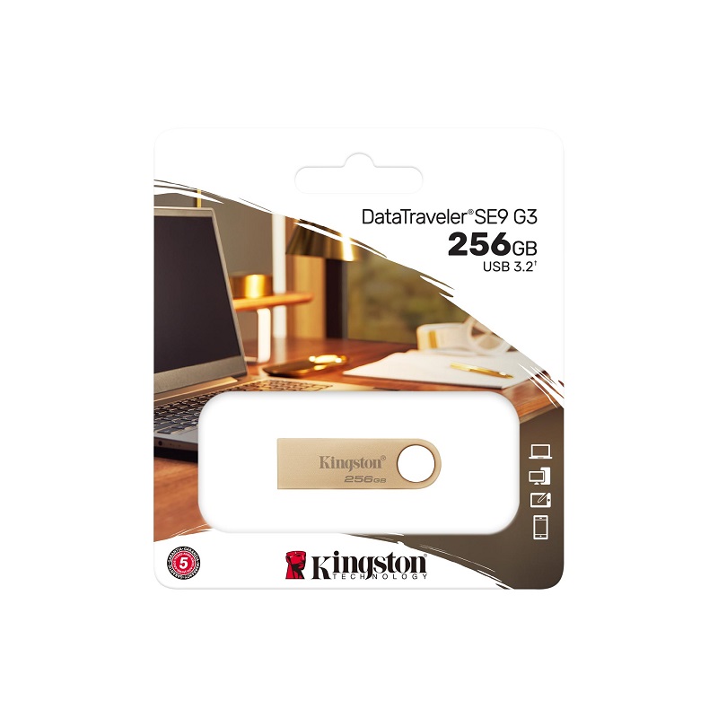 USB Drive 256GB Kingston DataTraveler SE9 G3 USB 3.2