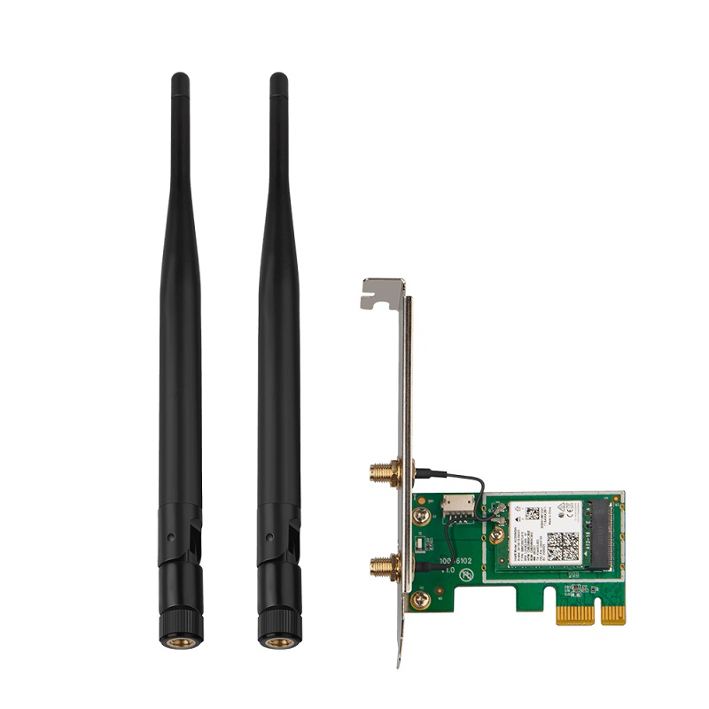 Tenda Wireless AX PCI-E Adapter 3000Mbps E30 Bluetooth 5.0 w/2 Detachable Antennas