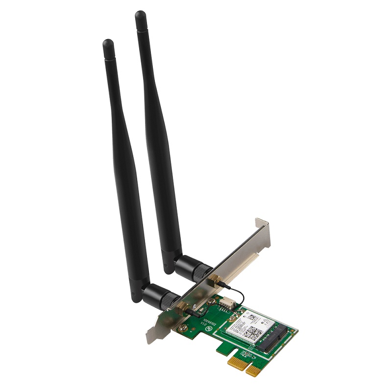 Tenda Wireless AX PCI-E Adapter 3000Mbps E30 Bluetooth 5.0 w/2 Detachable Antennas
