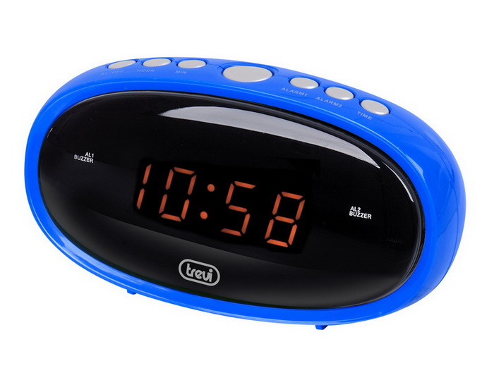 Alarm Clock Trevi EC 880 Blue
