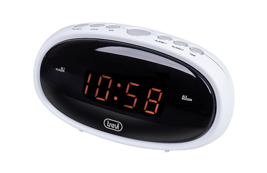 Alarm Clock Trevi EC 880 White