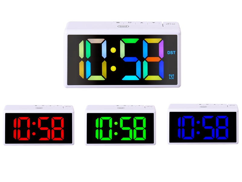Alarm Clock Trevi EC 886 White