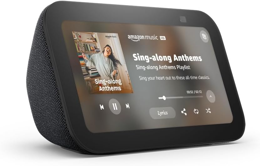 Amazon Echo Show 5 (3rd Gen) Smart Display Charcoal - Анхоч