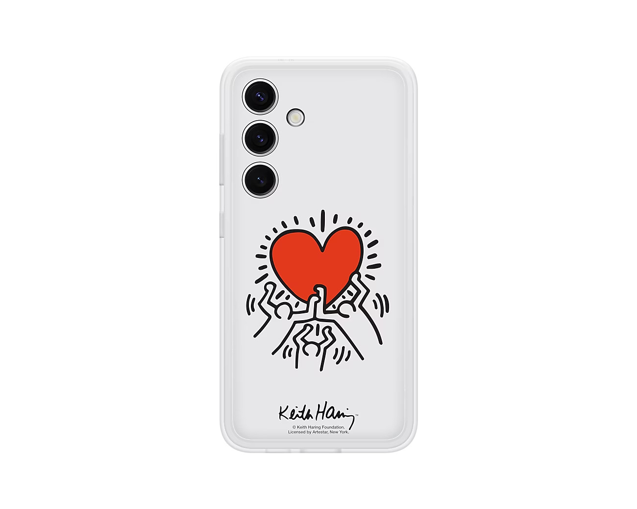 Samsung Case for Galaxy S24+ Flipsuit White