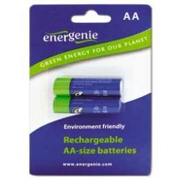 Batteries 2600mAH Rech. NI-MH AA 2 pack EnerGenie