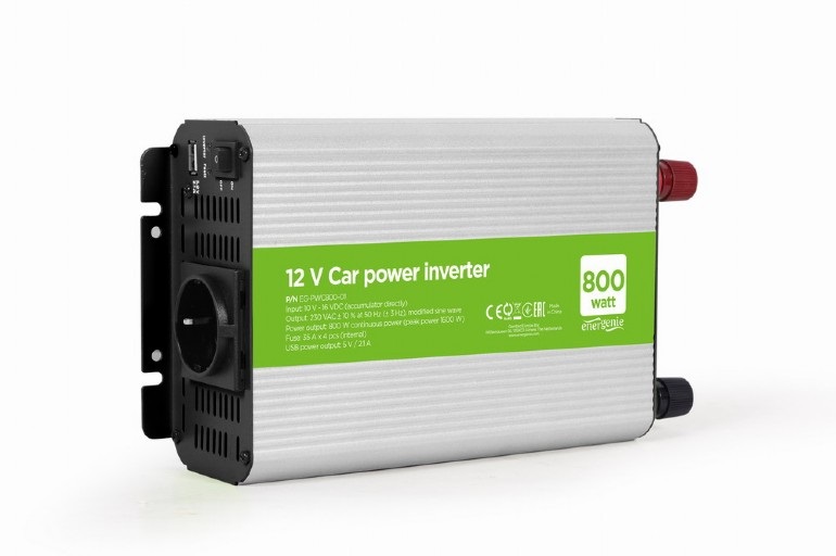 Car Power Inverter Energenie DC-AC 800W EG-PWC-800