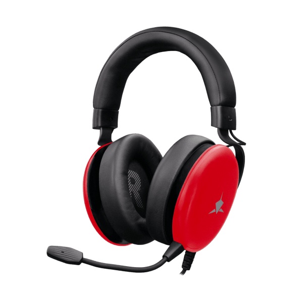 Headphones White Shark Gaming Elephant Red