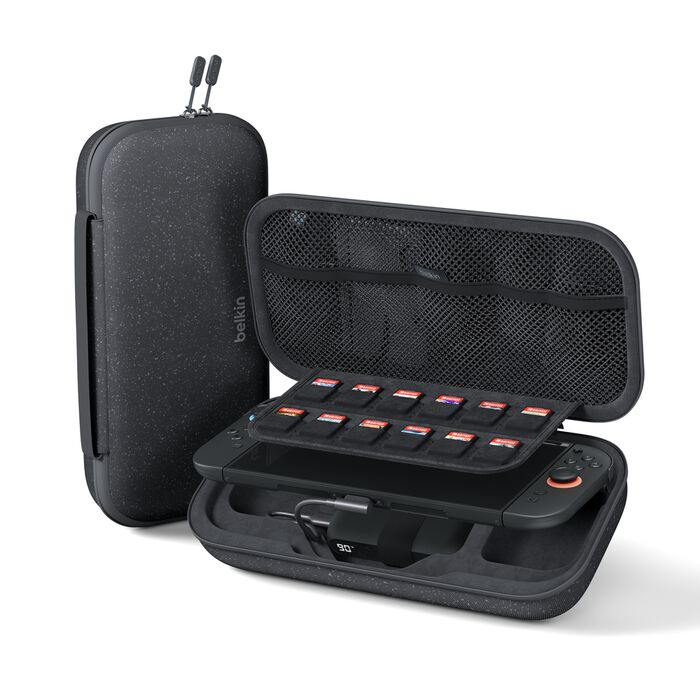 Belkin Nintendo Switch 2 Charging and Travel Case - Charcoal