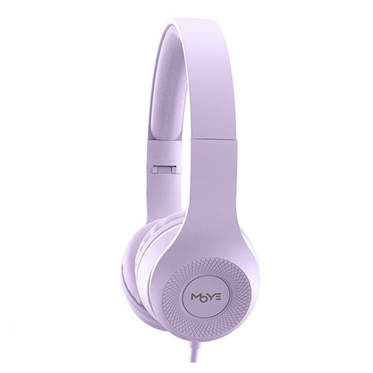 Headphones MOYE Enyo Foldable w/Mic Pink Purple