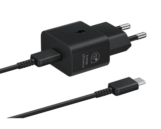 Samsung Super Fast Charger PD 25W USB-C Black w/Cable