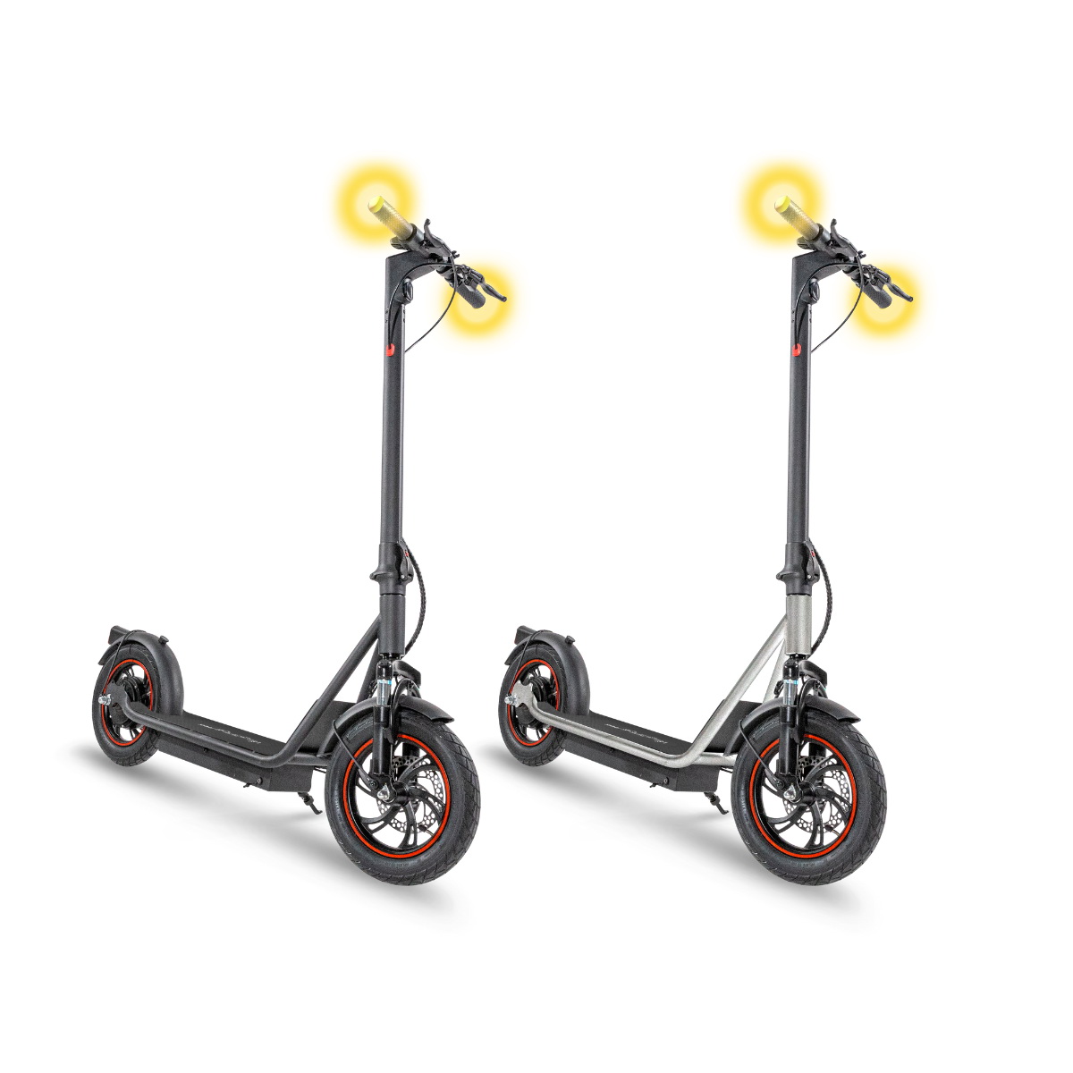 Elektricen trotinet EMG Velociptor Street ES120W 12" Tyre Black