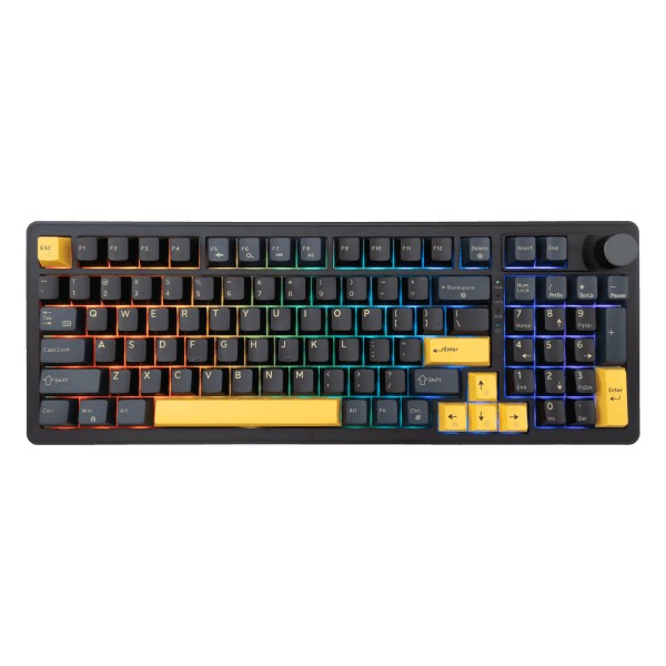 Keyboard White Shark Gaming Excalibur RGB Mechanical Wine Red Switch Black