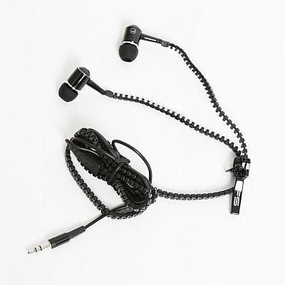 Earphones Freestyle Zip FH2111 w/Microphone Black