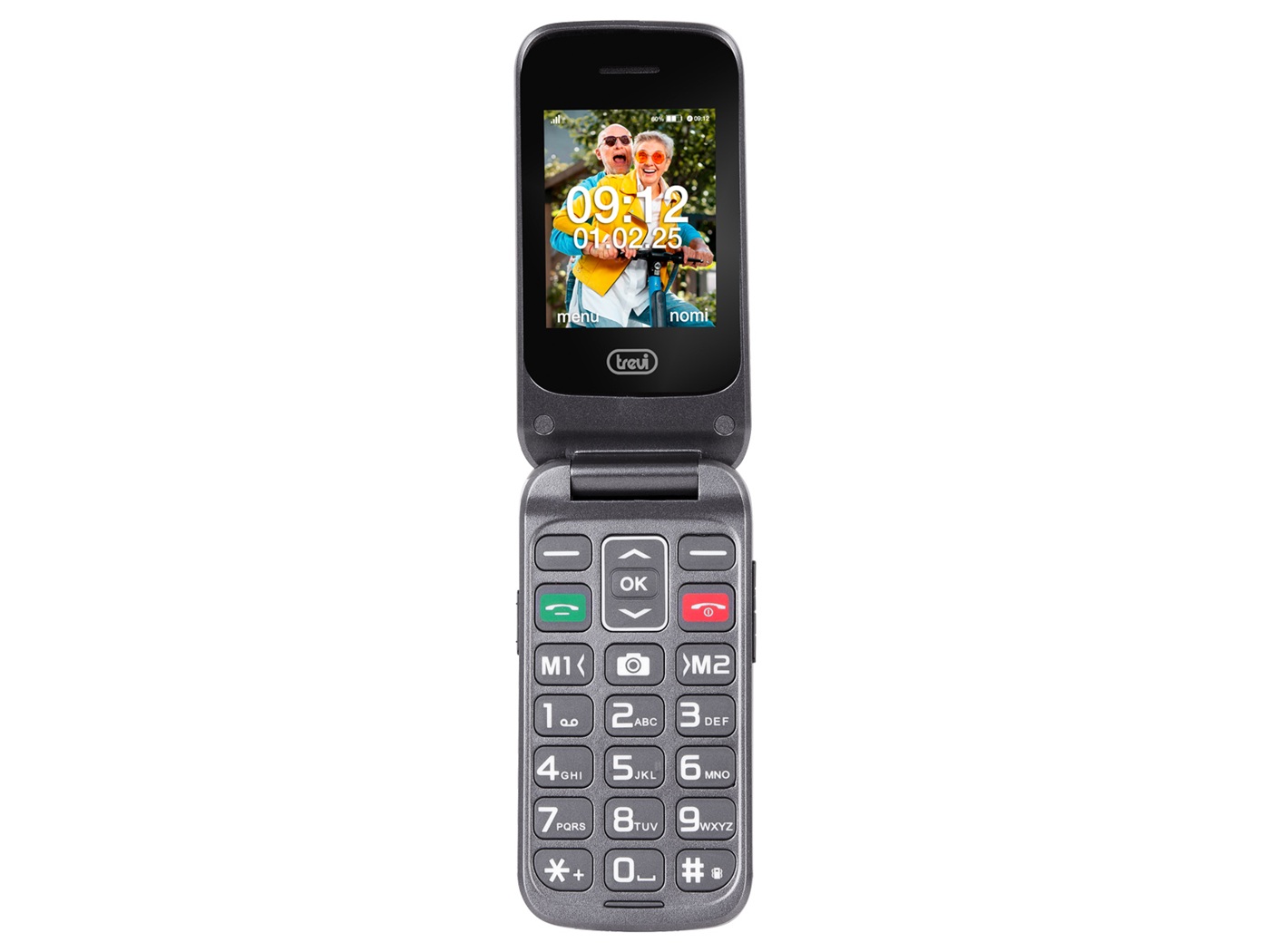 Mobile Phone Trevi Flex 51 Flip Gray